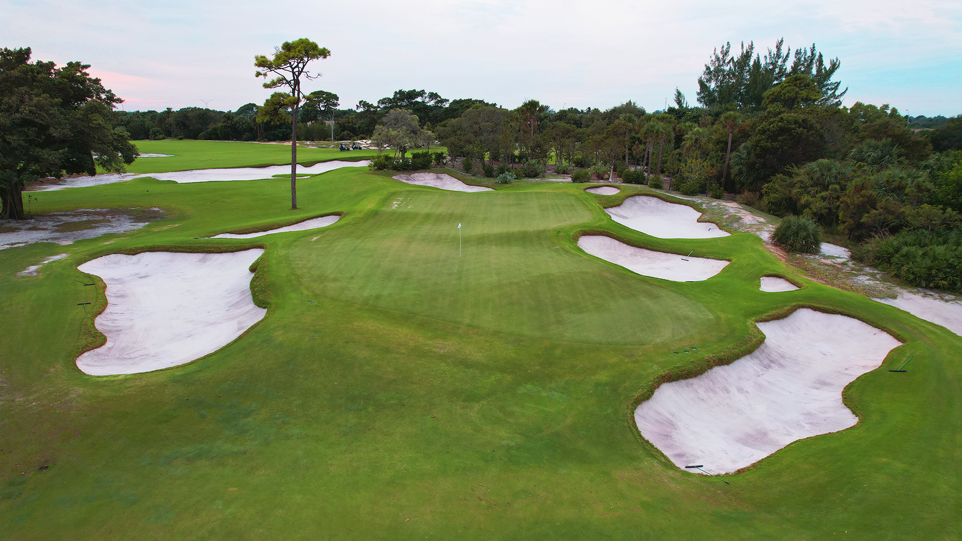 The Park West Palm golf course view