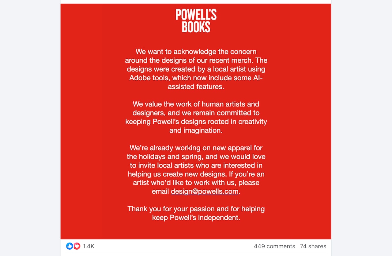 Powell's full statement