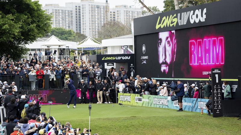 LIV Golf announces league’s first-ever title-sponsored tournament to be played in Hong Kong