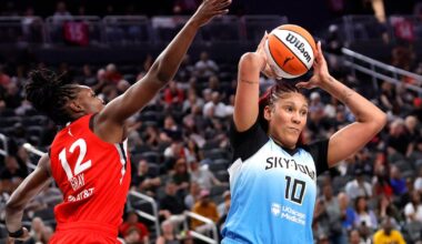 Sky with no Reese lose to Aces 80-66, handing team its 14th consecutive win