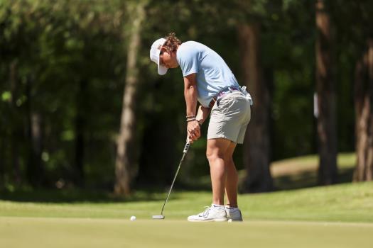 Dickson's Cameron Tankersley shares the individual lead at 6-under in leading Ole Miss to the 36-hole lead at The Invitational at The Honors Course