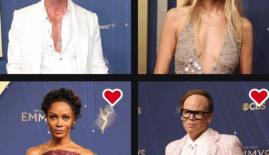 Emmys Red Carpet Photos: See Looks From Sydney Sweeney, Jenna Ortega, Adam Brody and More