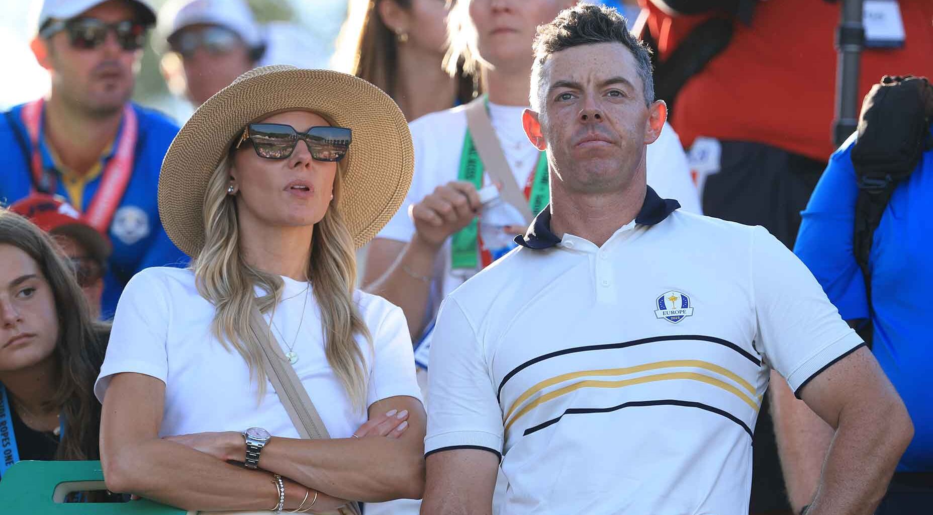 Rory McIlroy’s wife battled 'astonishing' fan abuse, Euro players said