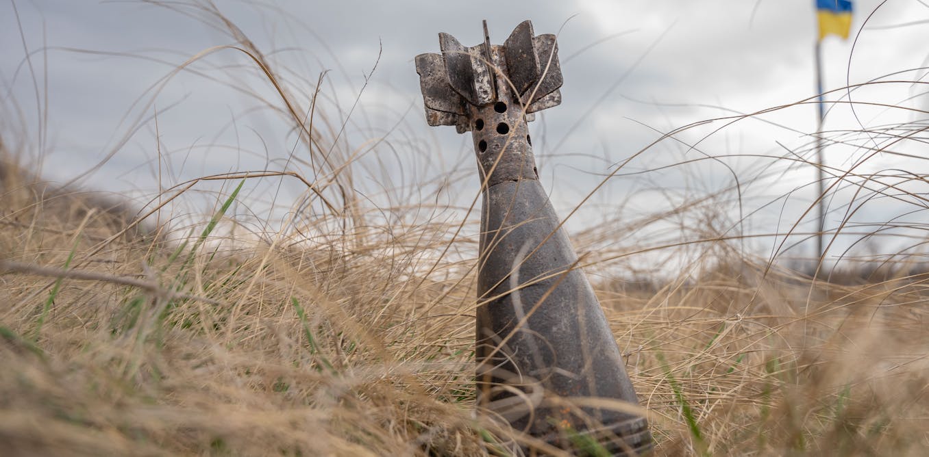 How unexploded bombs cause environmental damage – and why climate change exacerbates the problem