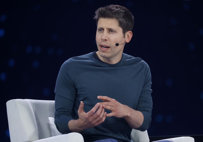Open AI CEO Sam Altman speaks during Snowflake Summit 2025 at Moscone Center on June 02, in San Francisco.