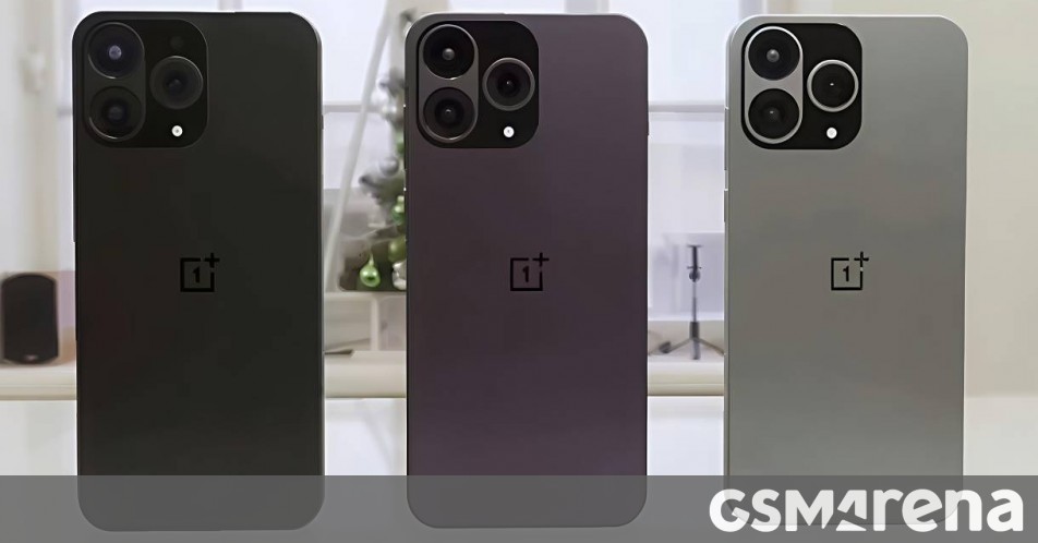 First photo of the OnePlus 15 reveals its revamped design and the three colorways