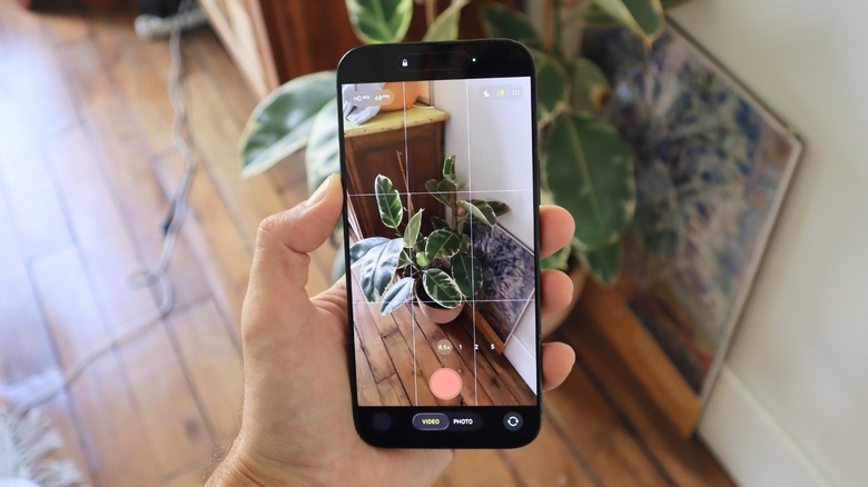iPhone 16 Pro Max's Camera app on iOS 26