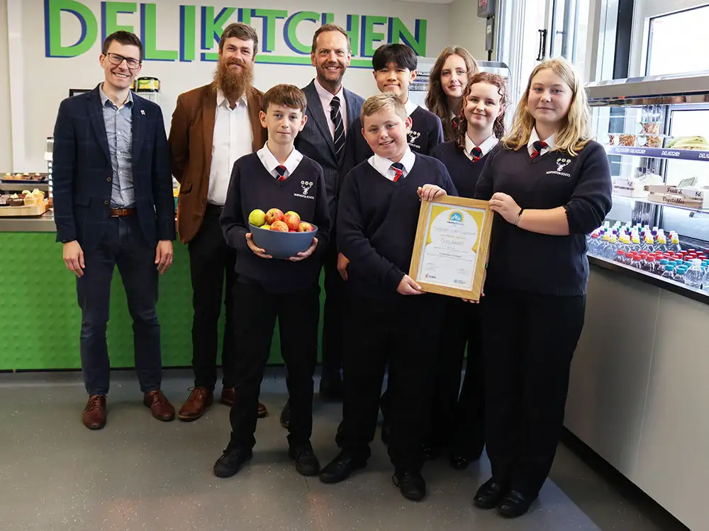 Mental health champions help York school win gold award