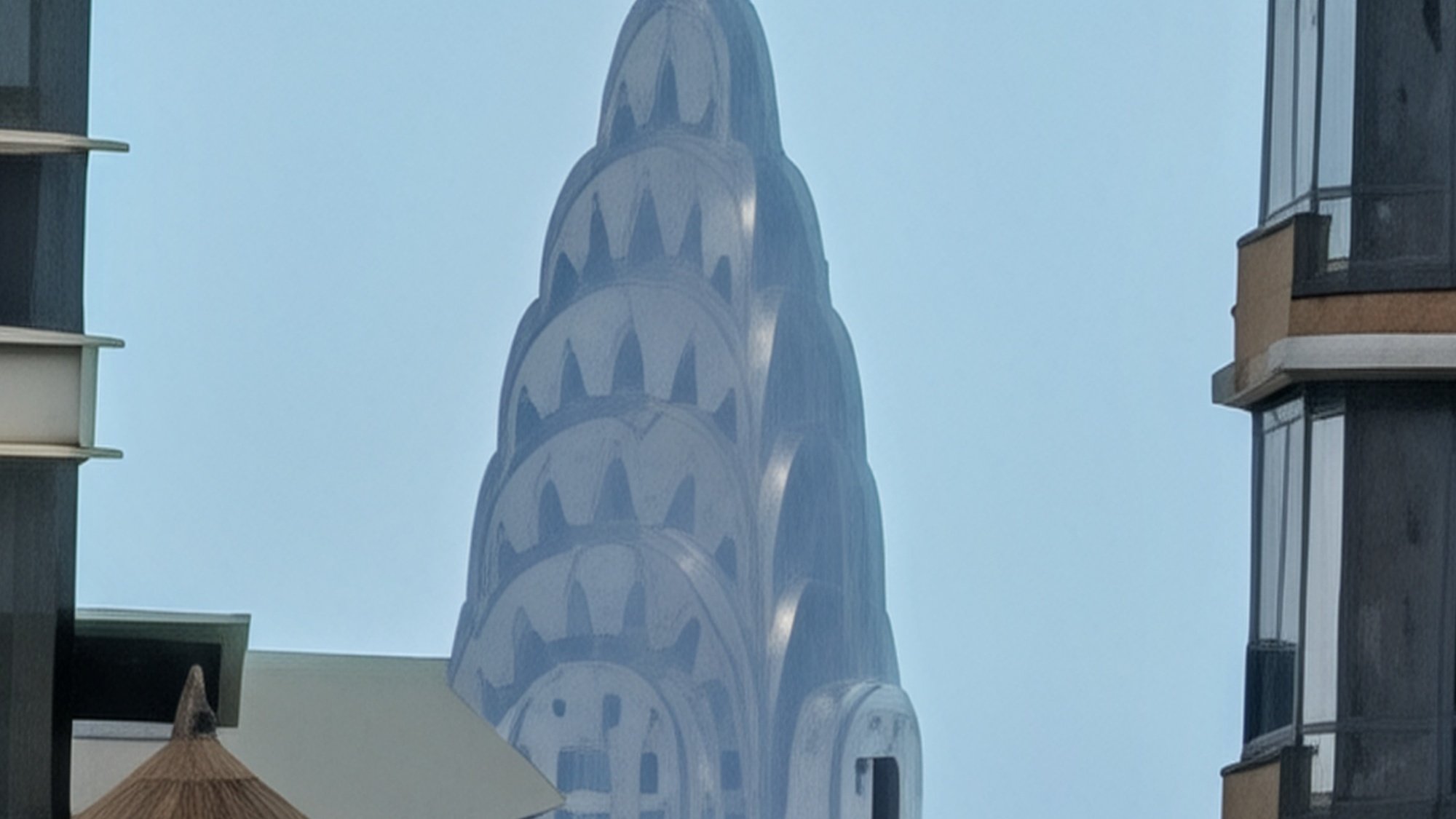 Pixel 10 Pro using '100x zoom' on the Chrysler Building