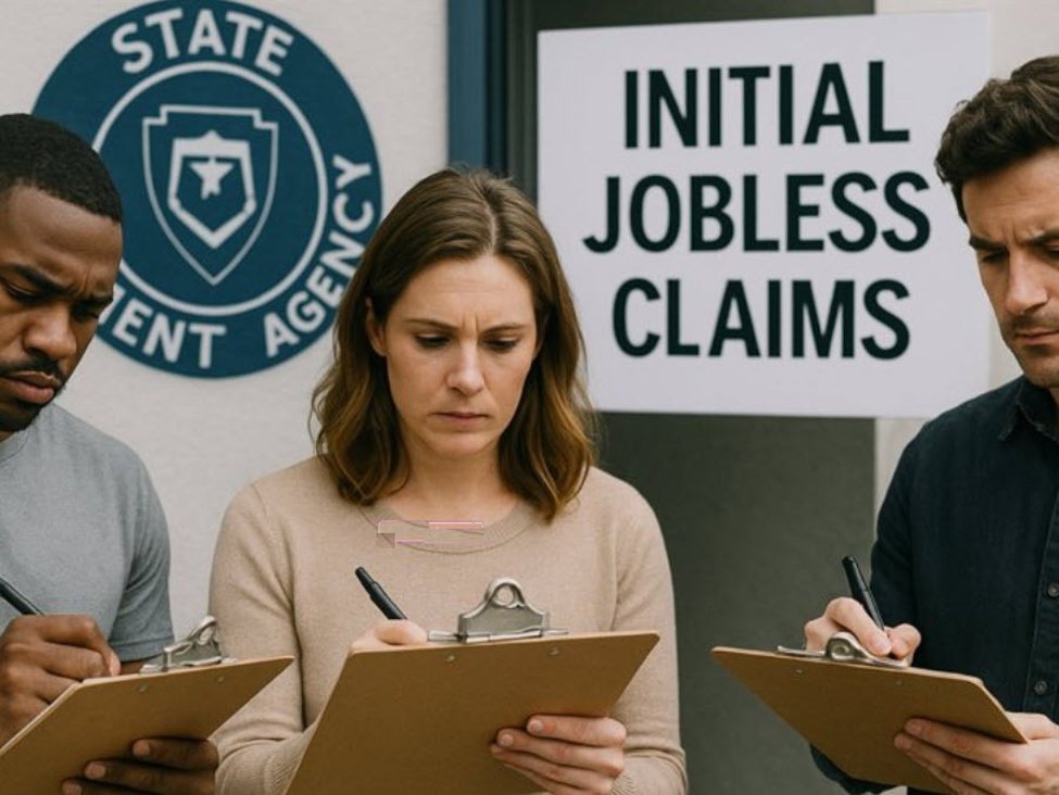 US initial jobless claims 231K vs 240K expected