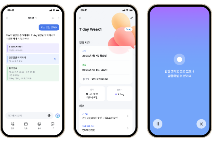 A. user interface (Courtesy of SK Telecom) 