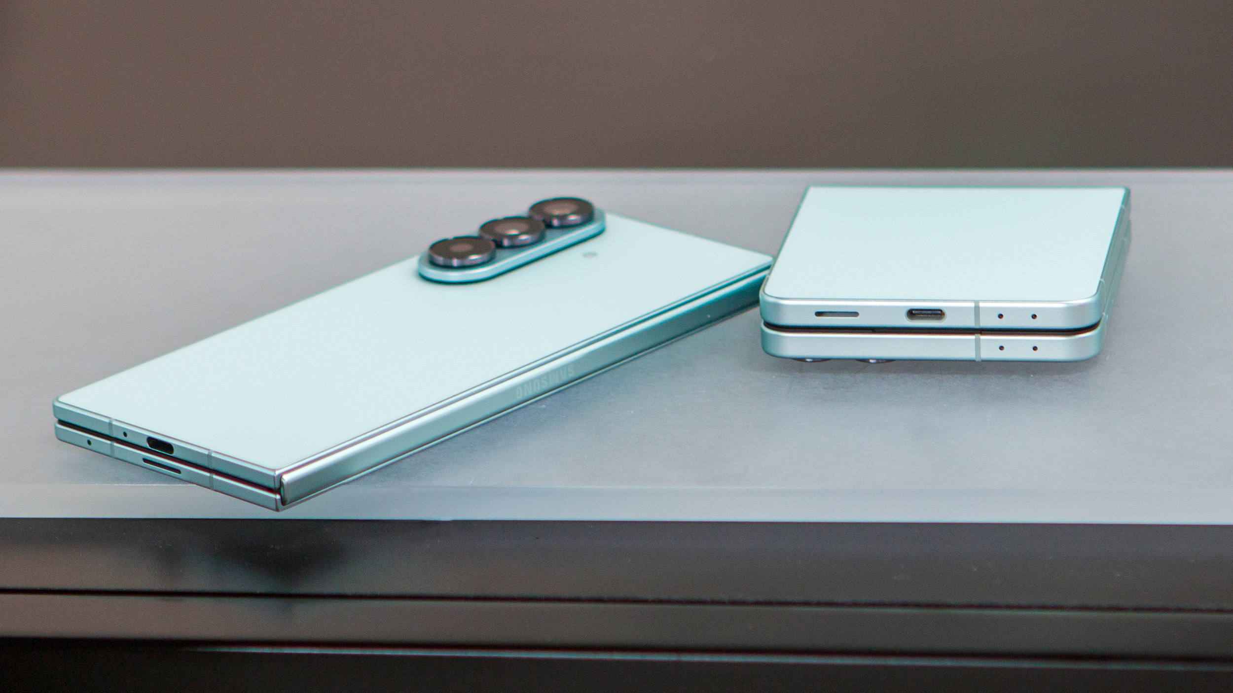 Samsung Galaxy Fold 7 and Flip 7 in Mint hands-on