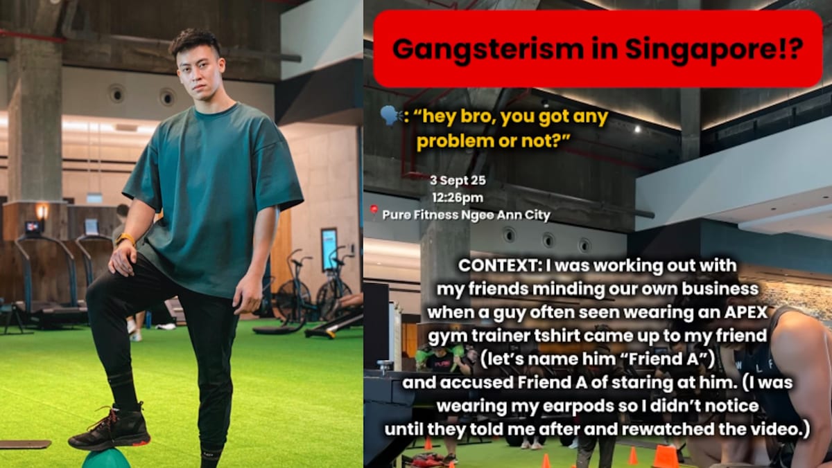 Staring Incident At Pure Fitness S’pore Gym Accidentally Captured On Video By Fitness Model