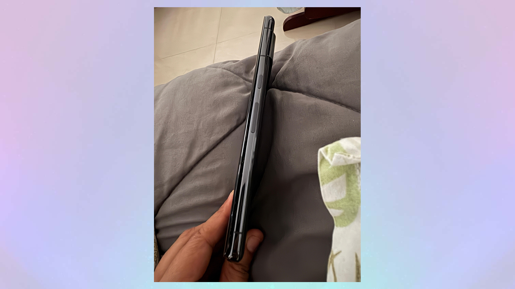 Pixel 9 Pro with swollen battery