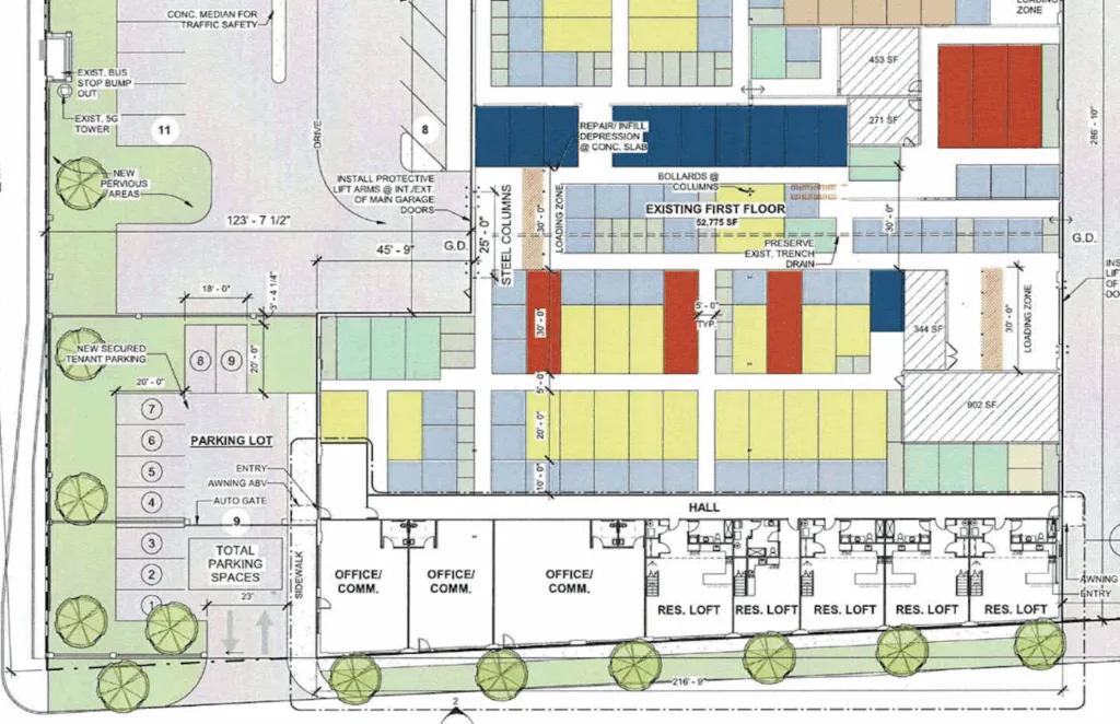 Public Storage proposal, 2350 Chouteau, Killeen Studio Architects