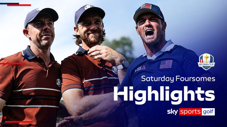 SATURDAY FOURSOMES RYDER CUP HIGHLIGHTS
