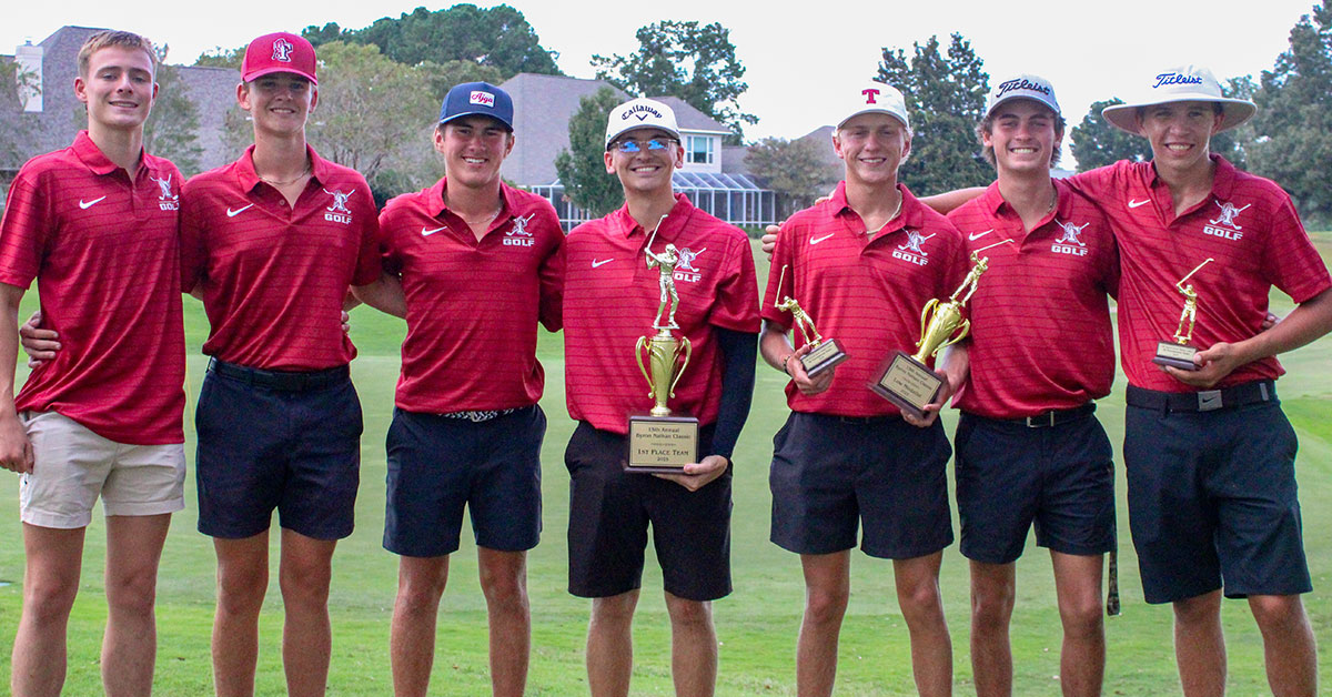 Tate Aggies Boys Golf Outpaces 21 Teams to Win Byron Nathan Memorial Tourney : NorthEscambia.com
