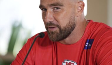 Travis Kelce on engagement to Taylor Swift: 'I got one more ring'