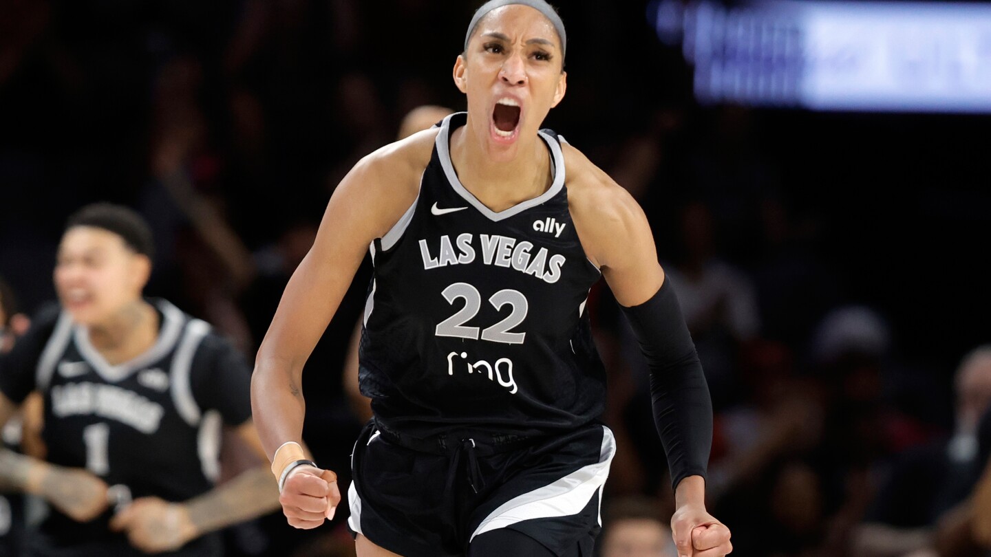 A'ja Wilson's incredible season earns her AP Player of Year