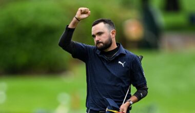 Hidalgo’s 12 birdies at Irish Open equals European Tour record. McIlroy is 4 shots back