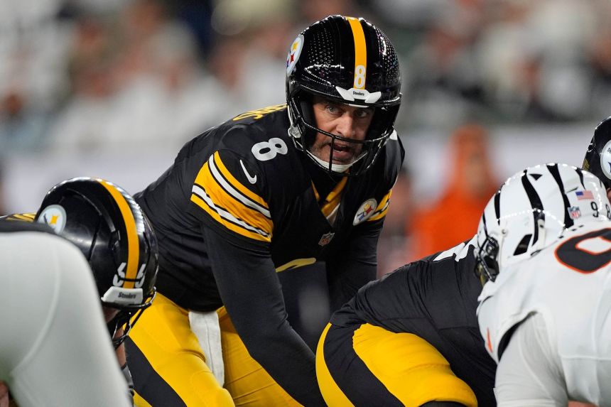 Steelers quarterback Rodgers will face his former team, the Packers, in Week 8.