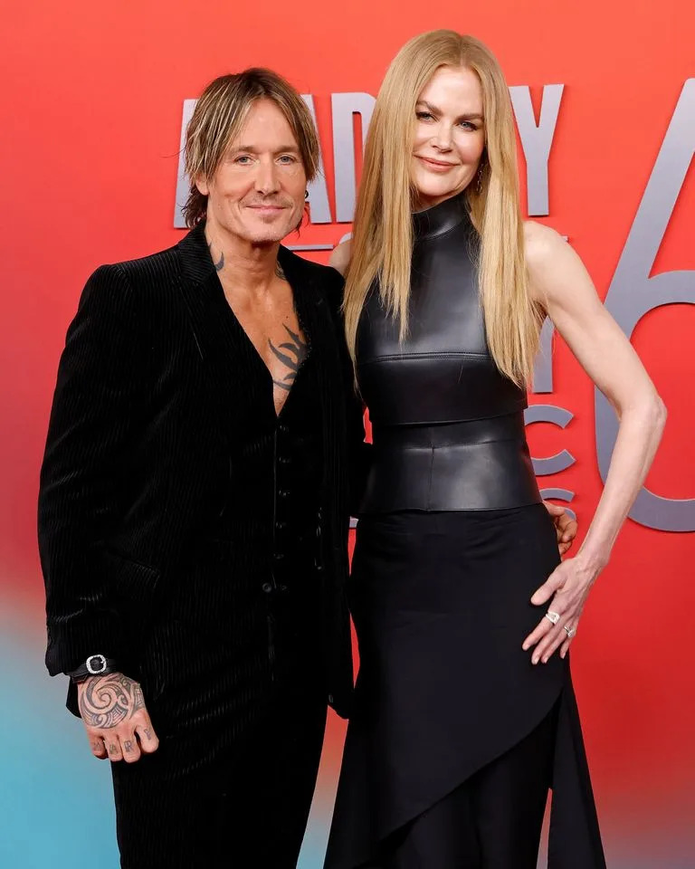 Getty Keith Urban and Nicole Kidman at the 2025 Academy of Country Music Awards.
