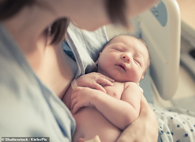 Cases of congenital syphilis have more than tripled in recent years, with 3,882 cases reported in 2023 (stock image)