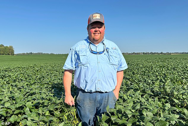 Caleb Ragland, a Kentucky farmer, is happy that President Trump is worried about the plight of American farmers, but doesn't like 'being used as a bargaining chip' in the trade war