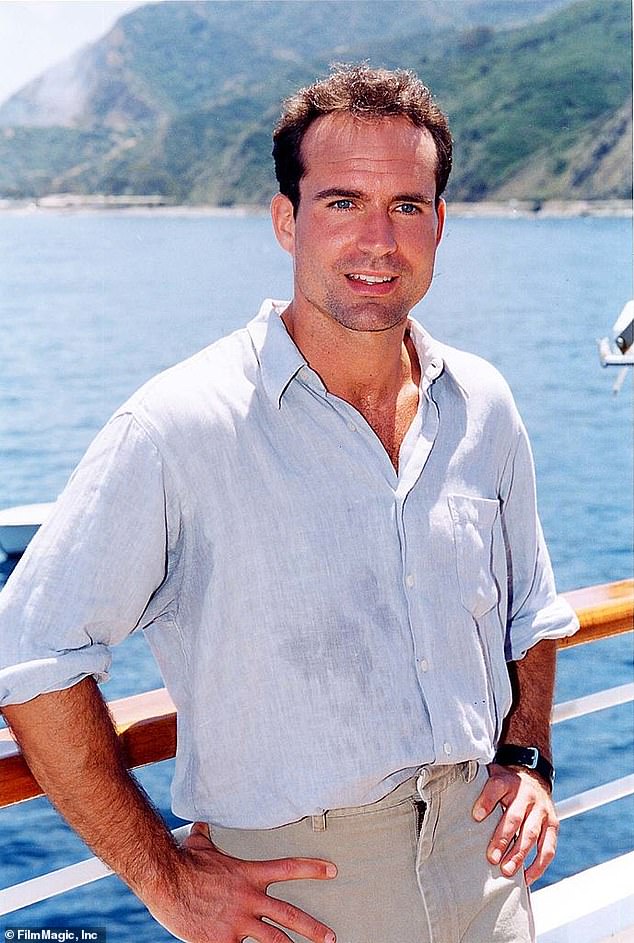 He is also known for his famous roles in Rush (1991), Geronimo: An American Legend (1993) and Sleepers (1996) and many more; pictured in 1997 Speed 2: Cruise Control press junket