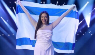 Israel's representative, Yuval Raphael, before Eurovision 2025 earlier this year. Pic: Reuters