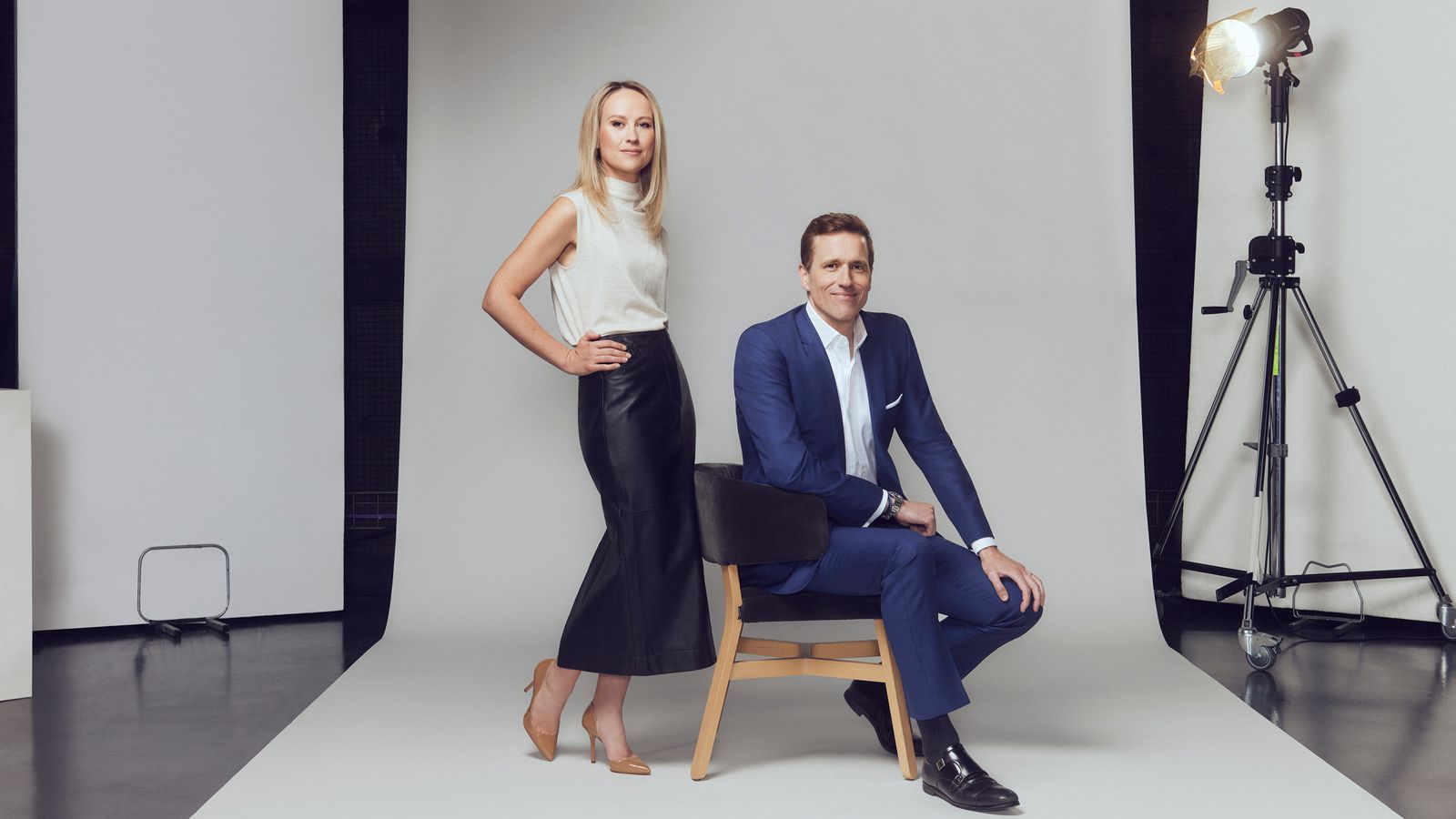 Sophy Ridge and Wilfred Frost will host the new morning show