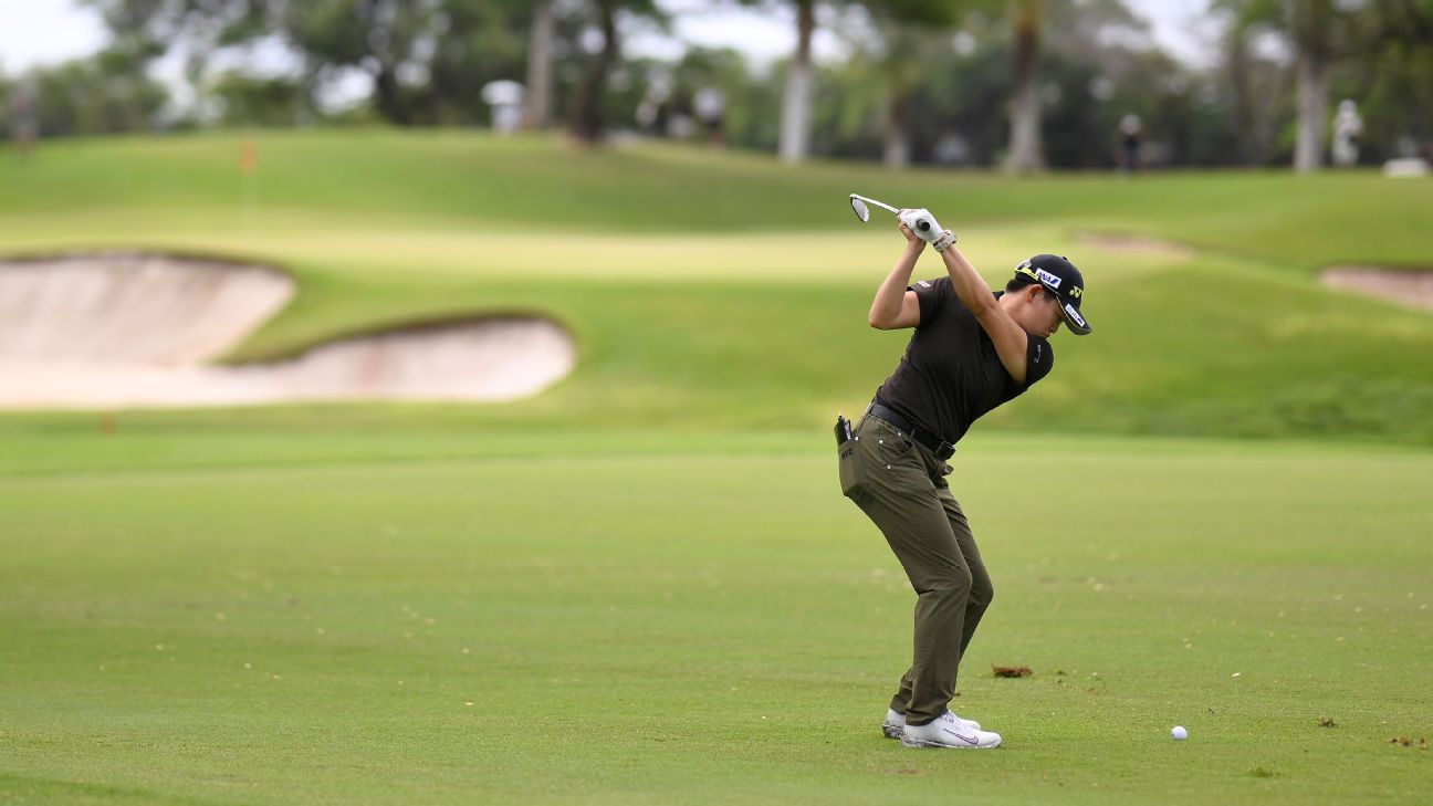 Akie Iwai leads LPGA Tour's Lotte Championship after 1 round