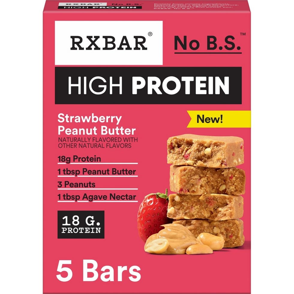 RXBAR High Protein Bars Strawberry Peanut Butter - 10.5oz/5ct