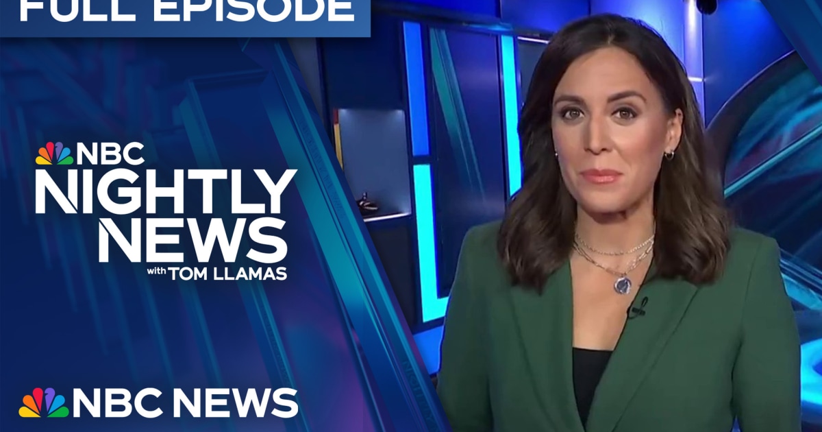 Nightly News Full Broadcast (September 29th)