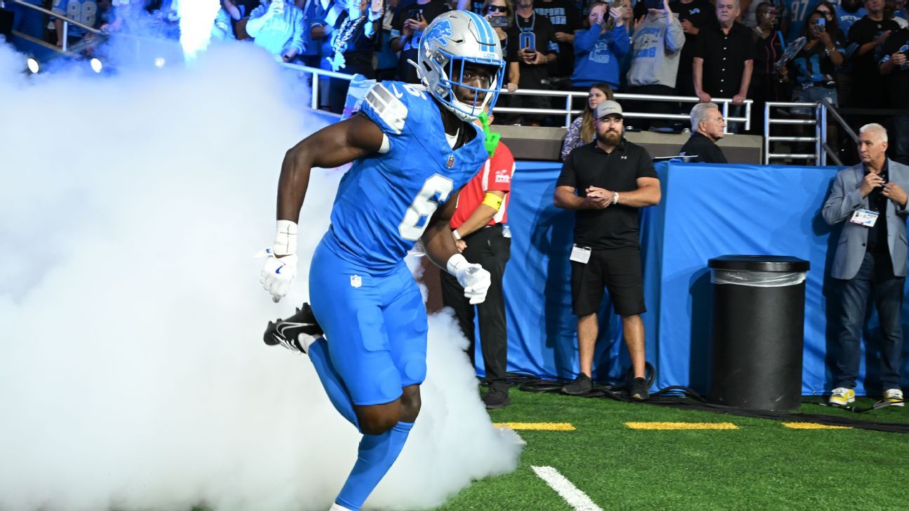 Source: Lions' Terrion Arnold (shoulder) could return this month