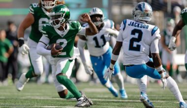 Jets bench ineffective Justin Fields in favor of Tyrod Taylor