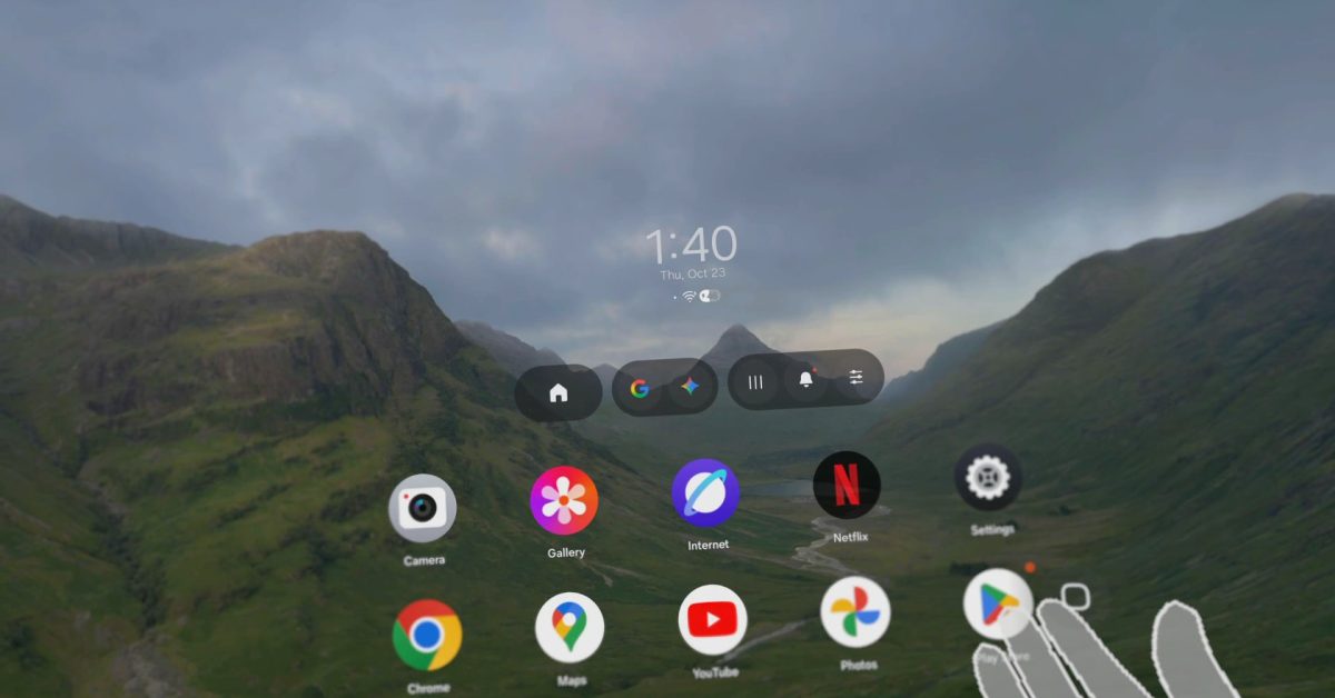 There is so much of Samsung's One UI on the Galaxy XR [Gallery]