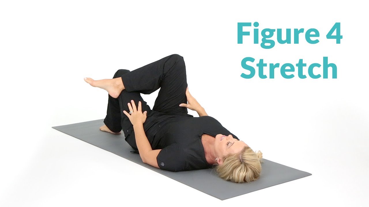 Figure 4 (Piriformis) Stretch for Sciatica Pain - YouTube