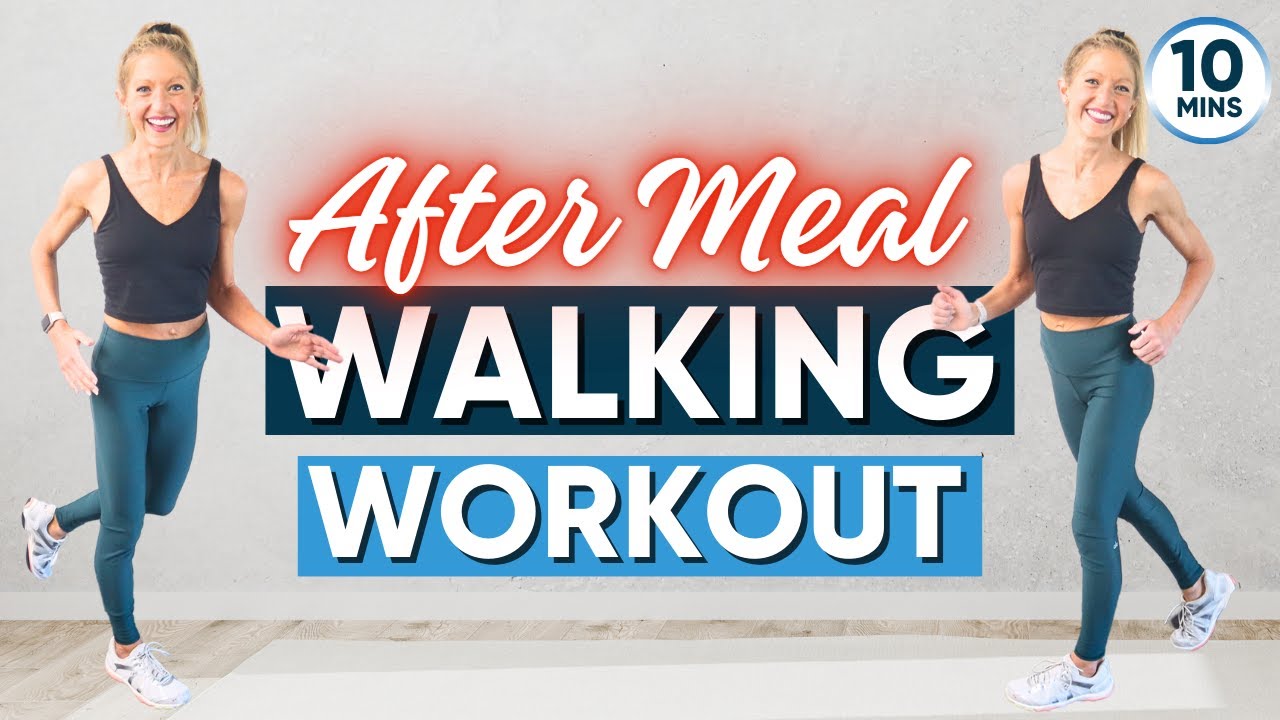 After Meal Walking Workout 10 Minutes (LOWER YOUR BLOOD SUGAR!) - YouTube
