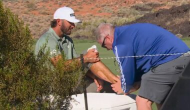 Despite painful ankle issue, Max Homa fires 66 to jump into Utah hunt