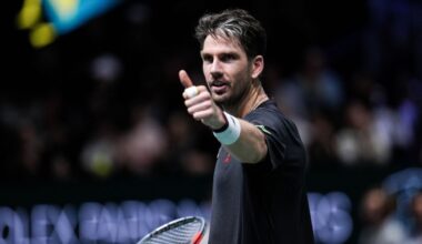 Norrie ousts top-ranked Alcaraz in second round at Paris Masters
