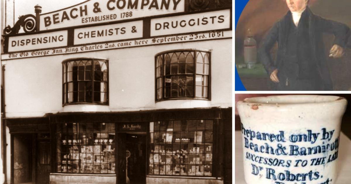 Dr Roberts created 'healing ointment' in Dorset