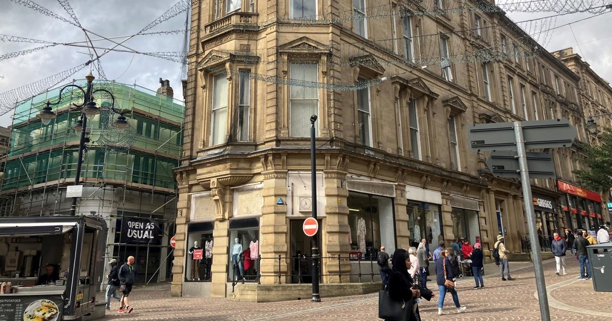 Beauty business plan for Bradford city centre building