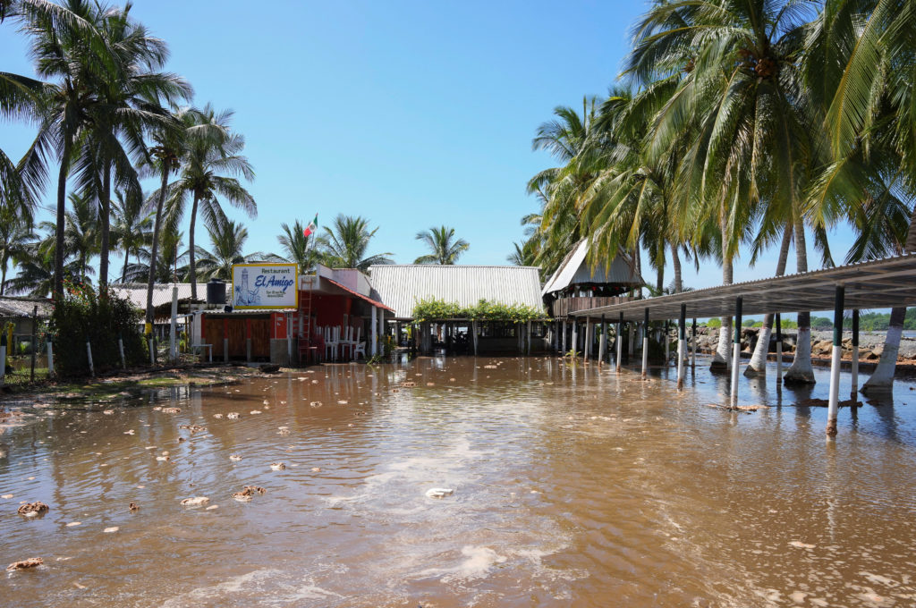 Hurricane Priscilla strengthens near the port of San Blas