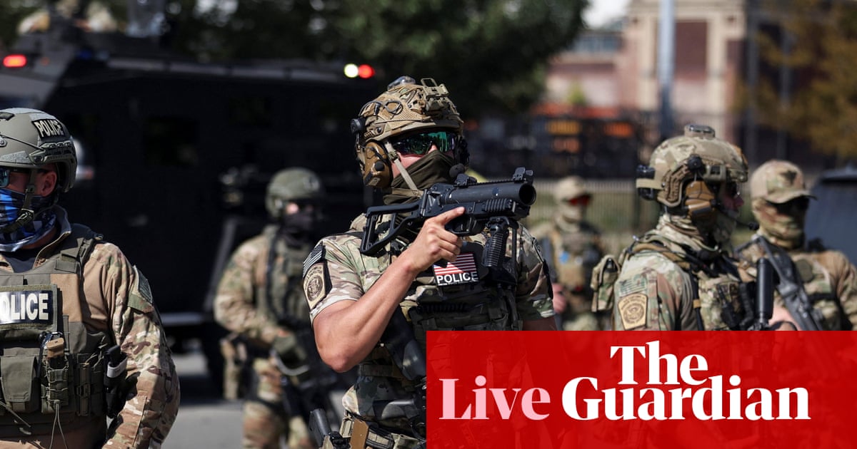 Illinois governor vows to resist Trump administration ‘power grab’ after suing over national guard deployment to Chicago – live | Trump administration