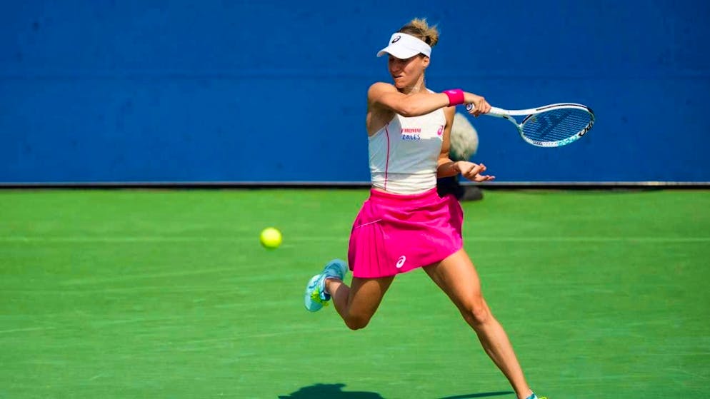 Viktorija Golubic reaches the semi-finals again in Jiujiang