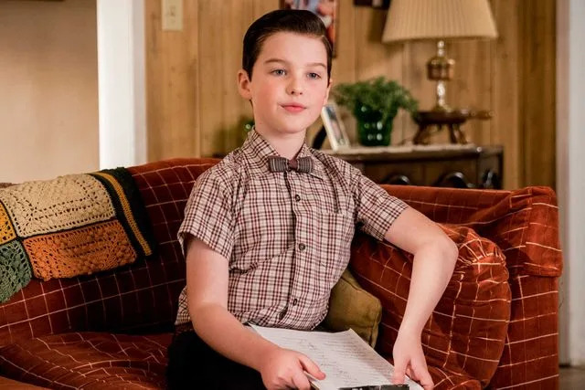 Michael Desmond/CBS Iain Armitage in 'Young Sheldon'.