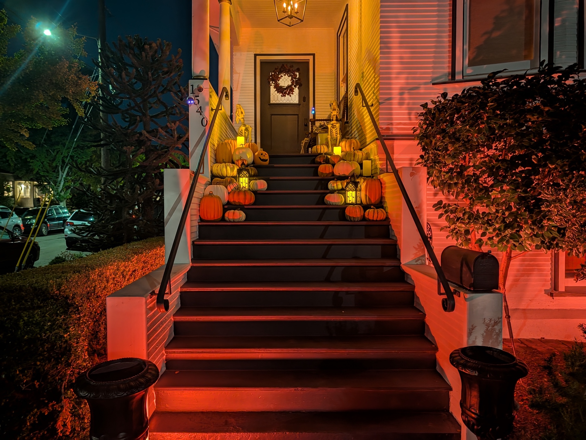 Porch decorations by Pixel 10 Pro