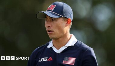 Collin Morikawa during the Ryder Cup