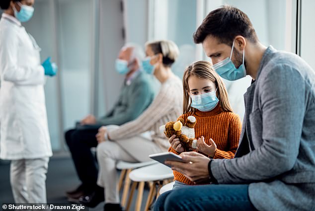 Experts told the Daily Mail it was likely that face masks would return in areas experiencing viral outbreaks that strain hospital systems (stock image)